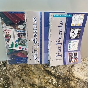 Set of 3 Creative Memories Scrapbook Idea Books
